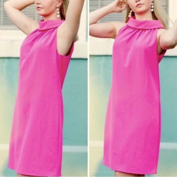 Sail to Sable Dresses & Skirts - Sail to Sable Hot Pink Shift Dress
